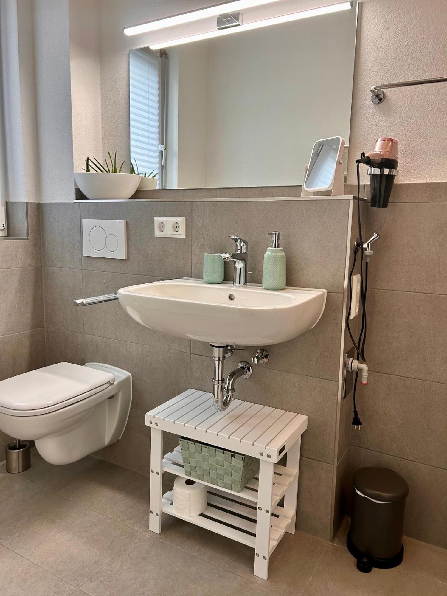 באד קרוצינגן Ferienwohnung Schmiedeglueck מראה חיצוני תמונה